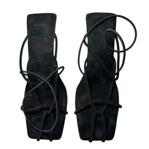 KHAITE Black Heels Sophisticated Elegance